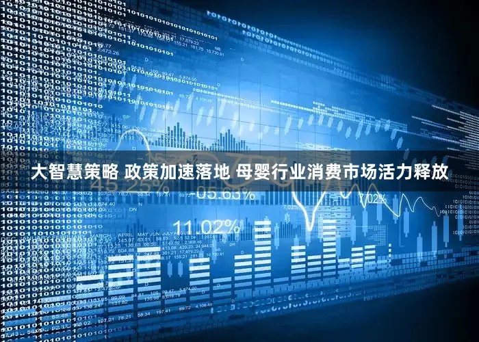 大智慧策略 政策加速落地 母婴行业消费市场活力释放